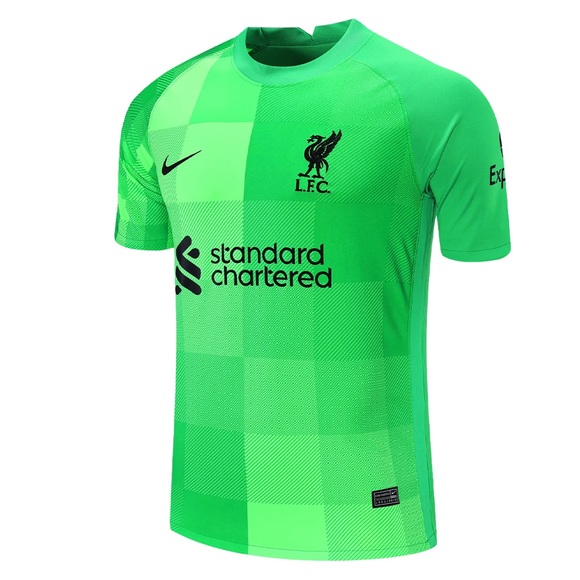 LFC Nike Mens Home Stadium Goalkeeper soccer Jersey 21/22.  Size XL - Picture 4 of 12